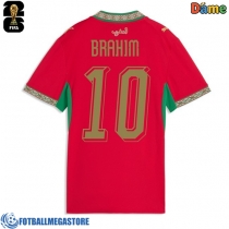 Fotballdrakt Dame Marokko Brahim Diaz #10 Hjemmedrakt VM 2026 Kortermet